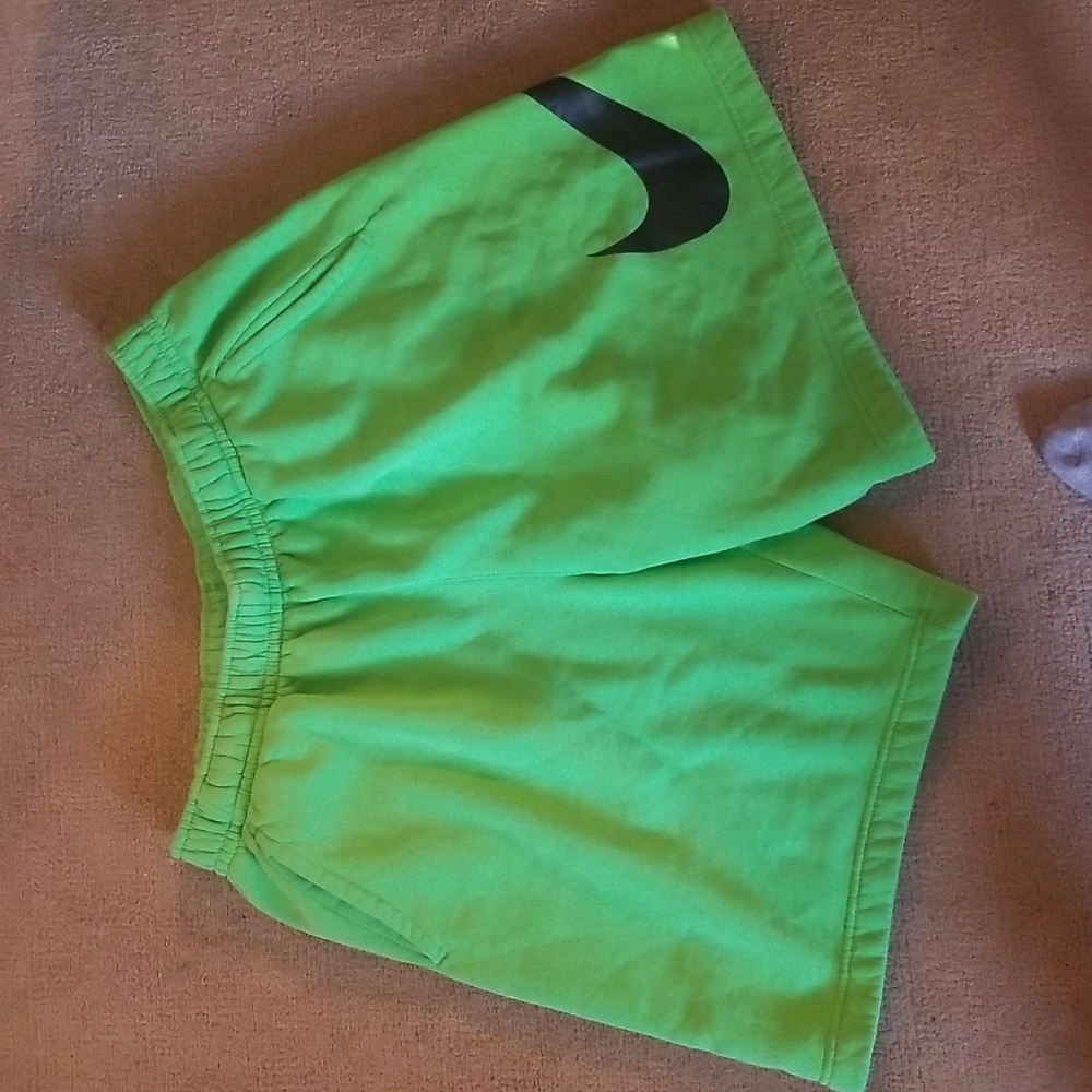 Nike Mens lime green shorts